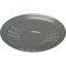 Ekena Millwork Leandros Ceiling Medallion (Fits Canopies up to 6 3/8"), Hand-Painted Silver, 19 7/8"OD x 1 1/4"P CM22LNSLS - alternate 2